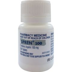 Spren Aspirin Tab 100mg 200