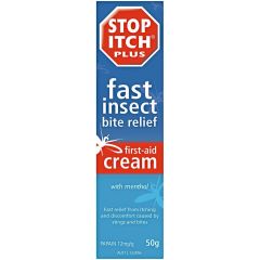 Stop Itch Plus Insect Bite Relief Cream 50g