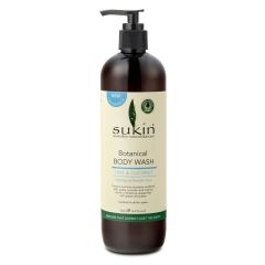 Sukin Botanical Body Wash Lime And Coconut 500mL