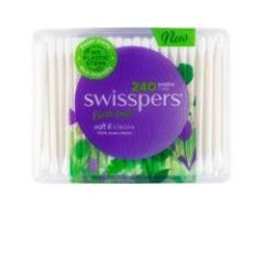 Swisspers Cotton Tips Paperstems 240Pk