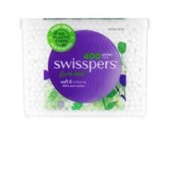 Swisspers Cotton Tips Paperstems 400 Pack