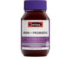 Swisse U/B Iron + Probiotic 30 Cap