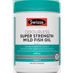 Swisse U/B Odourless Fish Oil 200 Caps