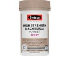 Swisse U/B Pwd Hi Str Mag Berry 180g