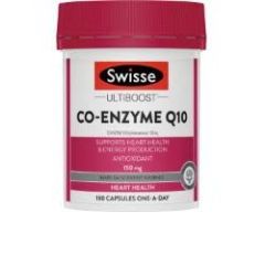 Swisse Ultiboost Co-Enzyme Q10 150mg 180 Capsules