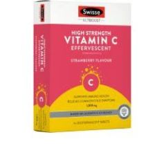 Swisse Ultiboost High Strength Vitamin C Effervescent 60 Tablets