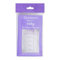 Swisspers Breast Milk Storage Bags 20 Pack