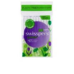 Swisspers Cotton Tips Paper Stems 20 Pack