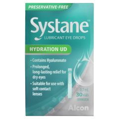 Systane Lubricant Eye Dropshydration Ud 0.7Ml 30 Pack