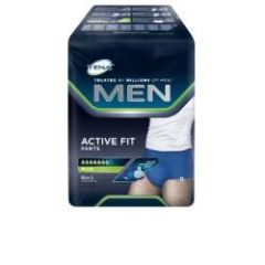 Tena Men Pant Active Fit Plus Lge 8 Pack