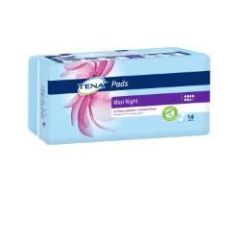 Tena Pads Maxi Night Extra Long Length 14 Pack