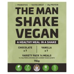 The Vegan Man Shake Variety 14 Pack