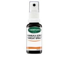 Thompson'S Manuka Sore Throat Spray 25mL