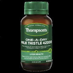 Thompson'S One-A-Day Milk Thistle 42000 60 Capsules