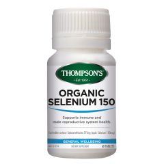 Thompson'S Organic Selenium 60 Tablets