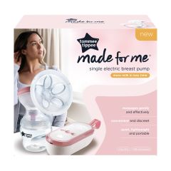 Tommee Tippee Made For Me Rechargable Electric Breast Pump with Baby Bottle