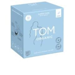 Tom Organic Super Ultra Thinpads 10 Pack