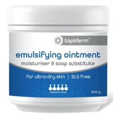 Topiderm Emulsifying O/Mnt Sls Free 500g