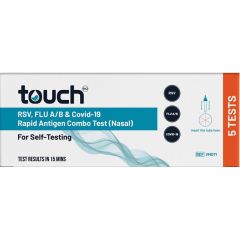 Touch RSV Covid-19 Flu Rats Test 5 Pack