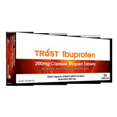 Trust Ibuprofen 200mg 24 Tablets