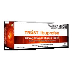 Trust Ibuprofen 200mg 96 Tablets