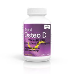 Trust Osteo D 1000Iu 250 Capsules (Colecalciferol)