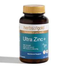 Herbs of Gold Ultra Zinc+ 60c