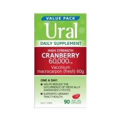 Ural Cranberry Daily Capsules X 90