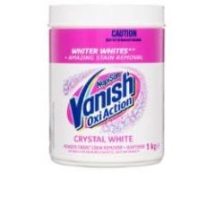 Vanish Napisan Oxi Action Crystal White Stain Remover Powder 1Kg