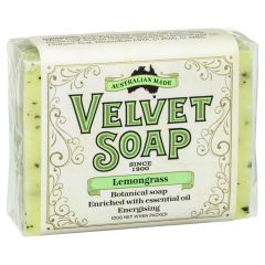 Velvet Lemgrass Bar Soap 100g Z56