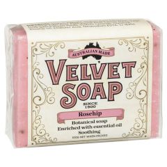 Velvet Rsehip Bar Soap 100g Z56