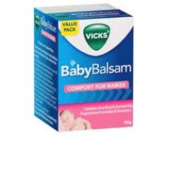 Vicks Babybalsam Decongestant Rub 100g