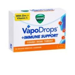 Vicks Vapodrops Immune Support Orange 36Pk