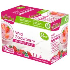 Vita Diet Shake Wild Strawberry 14 Pk