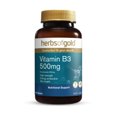 Herbs of Gold Vitamin B3 500mg 60 tabs