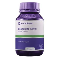 Henry Blooms Vitamin D3 200 Capsules