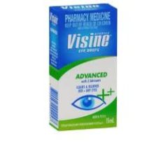 Visine Advanced Eye Drops 15mL