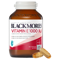 Blackmores Natural Vitamin E 1000iu 100 Capsules