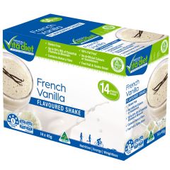 Vita Diet French Vanilla Flavoured Shake 14 Shakes Inside