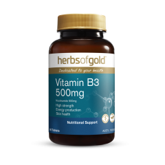 Herbs of Gold Vitamin B3 500mg 60 tabs