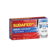 Sudafed Pe Sinus Day/night 24 Tabs