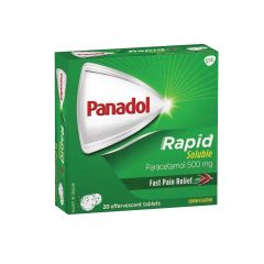 Panadol Rapid Soluble 20 Tabs