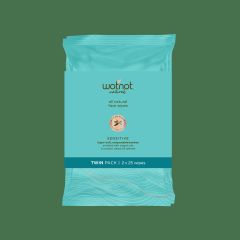 Wotnot Face Wipes Sensitive Twin 2X25