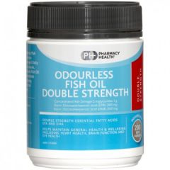 Pharmacy Health Odourless Fish Oil Double Strength 200 Capsules