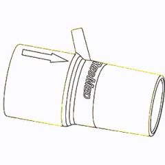 ResMed Oxygen Connector Port