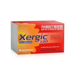 Xergic Tab 120mg 30 (Fexofenadine)