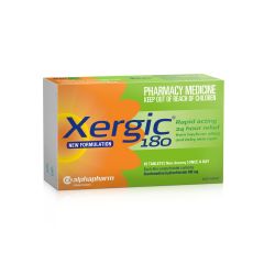 Xergic Tab 180mg 10 (Fexofenadine)