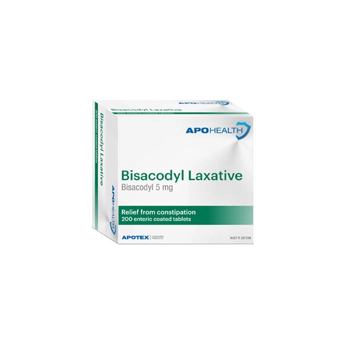 Aph Bisacodyl Laxative 5Mg 200 Tablets Cat Claudia s Community Pharmacy