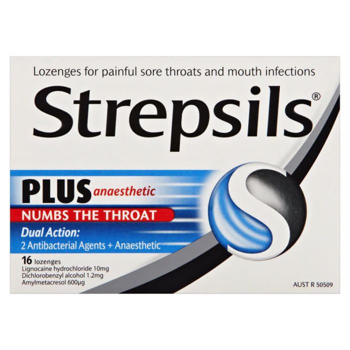 Strepsils Anaesthetic Lozenges Menthol 16