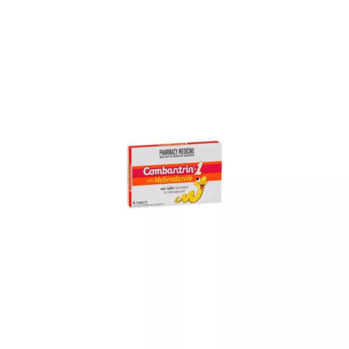 Combantrin 1 With Mebendazole Tablets 6 Tablets